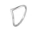 Classic Wishbone Sterling Silver Ring