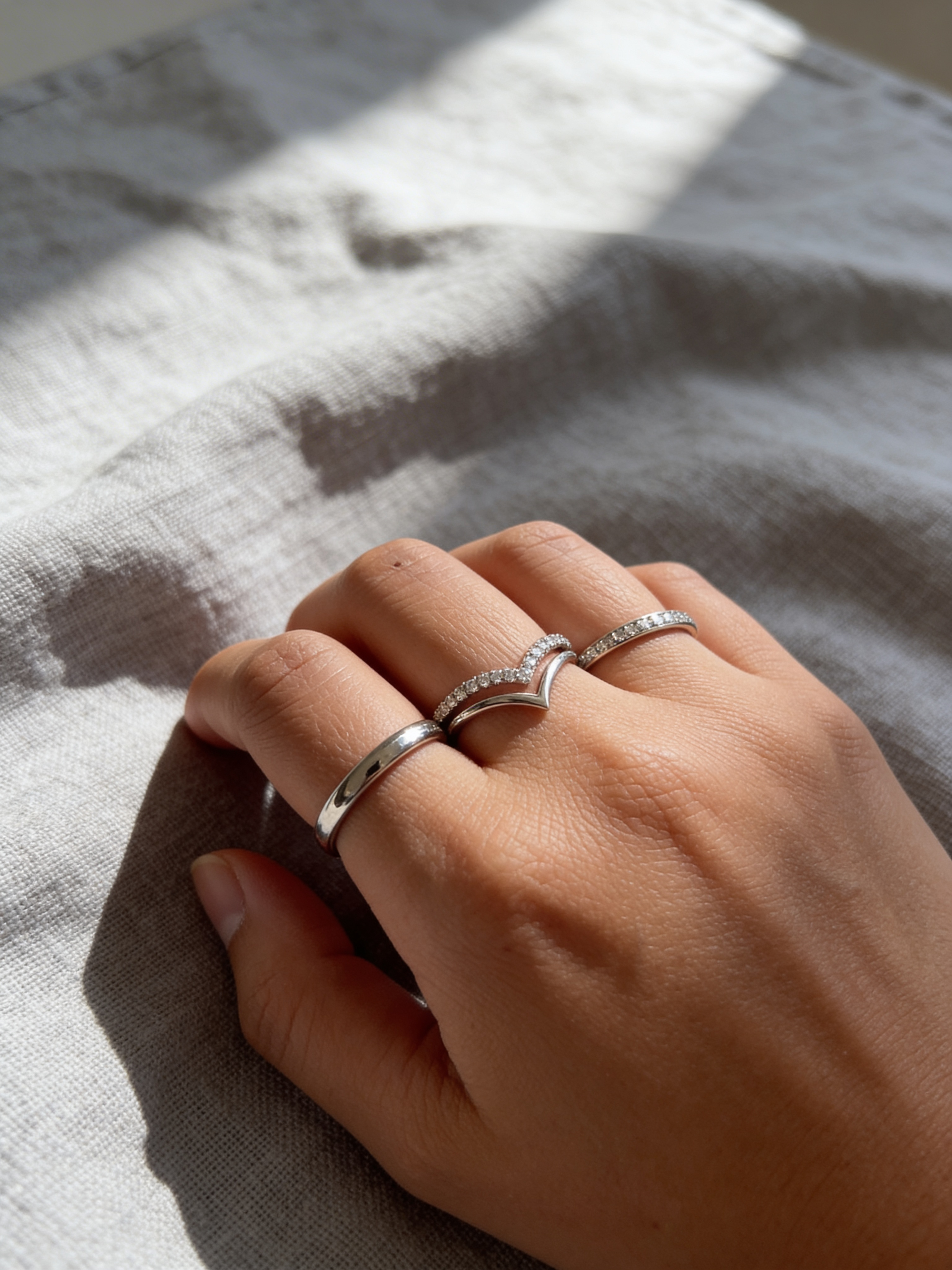 Classic Polished Silver Ring