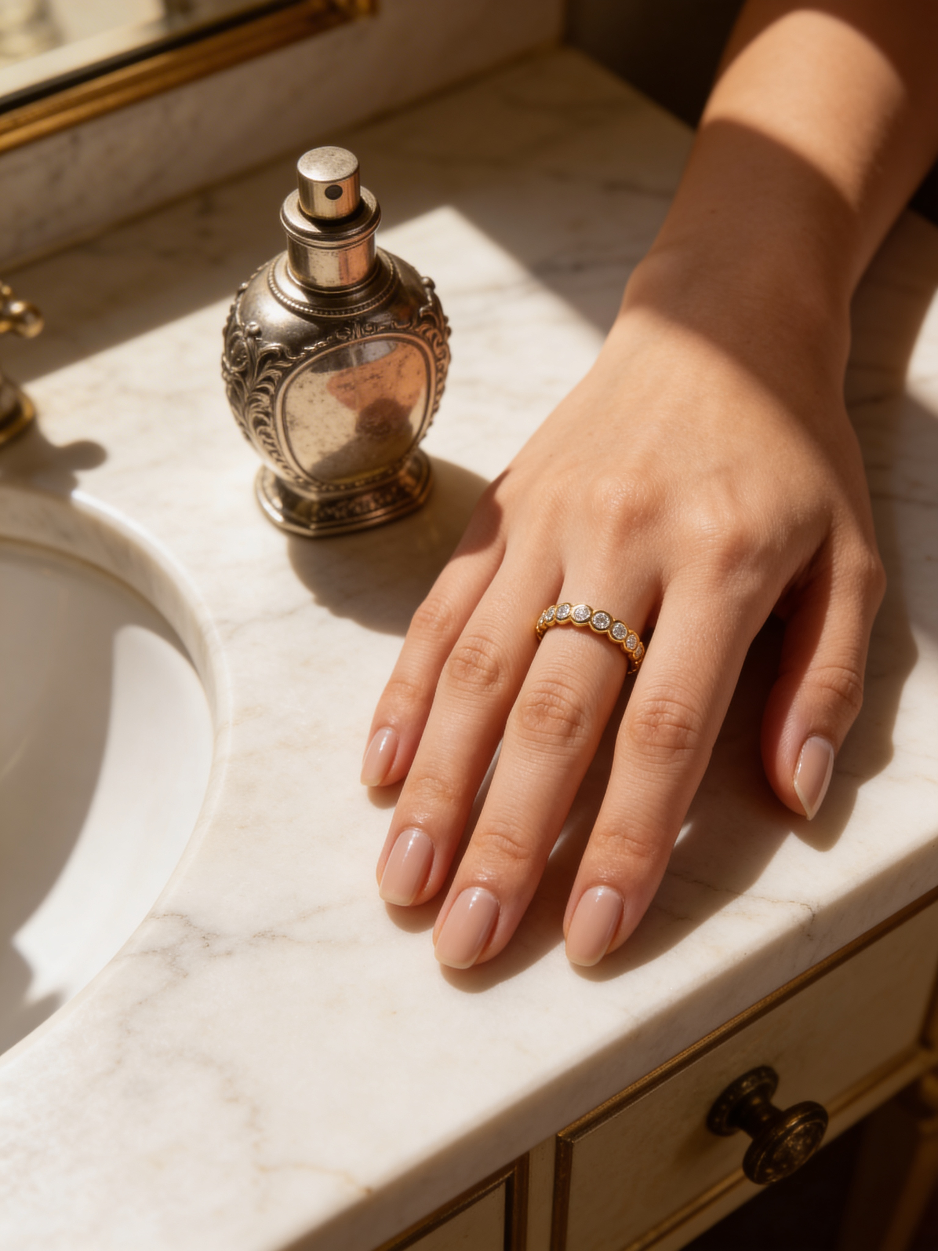 Bezel Eternity Ring