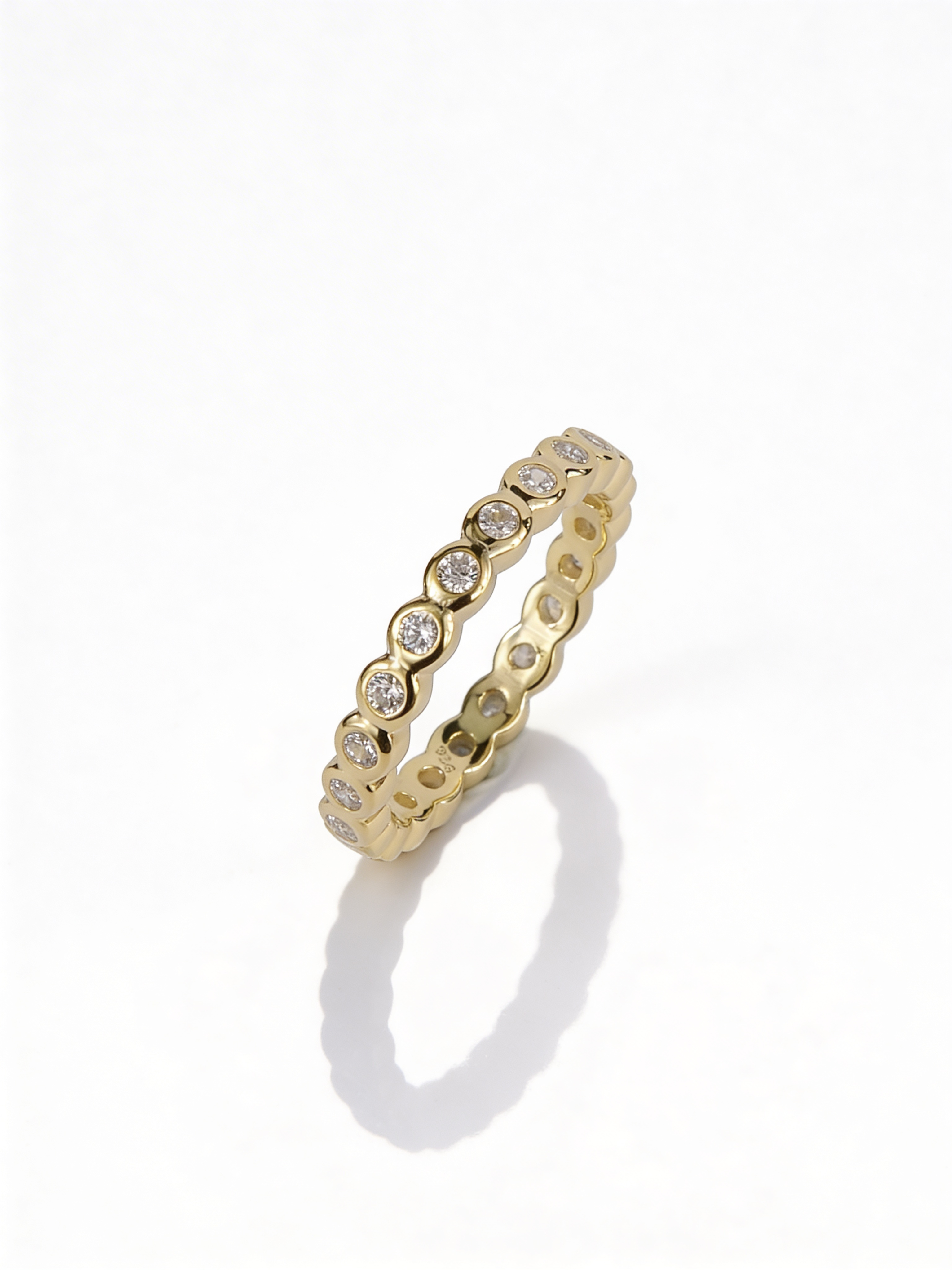 Bezel Eternity Ring