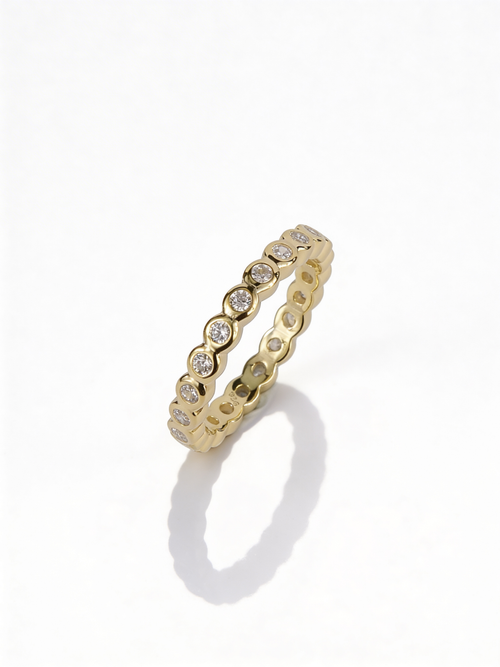 Bezel Eternity Ring