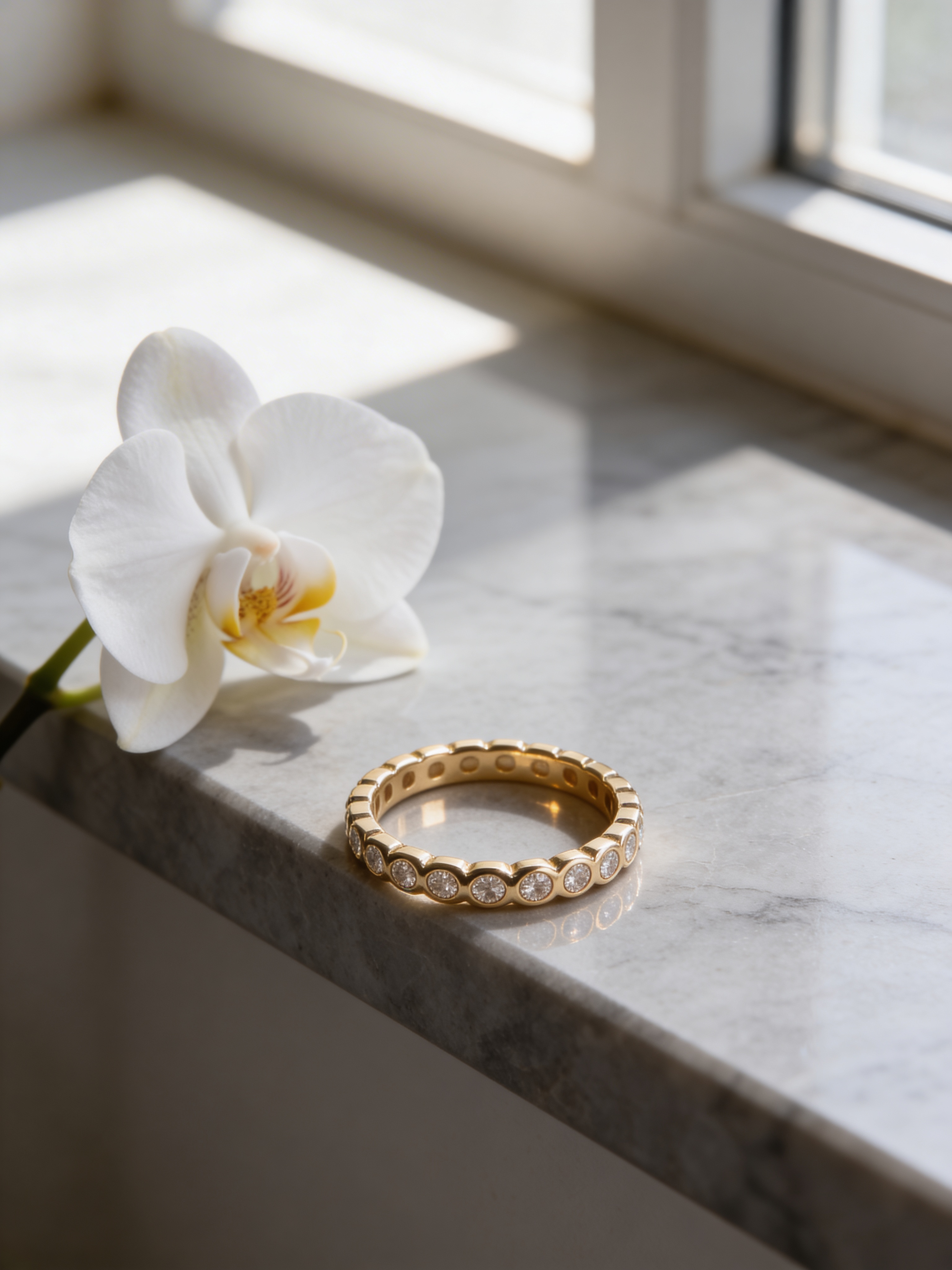 Bezel Eternity Ring
