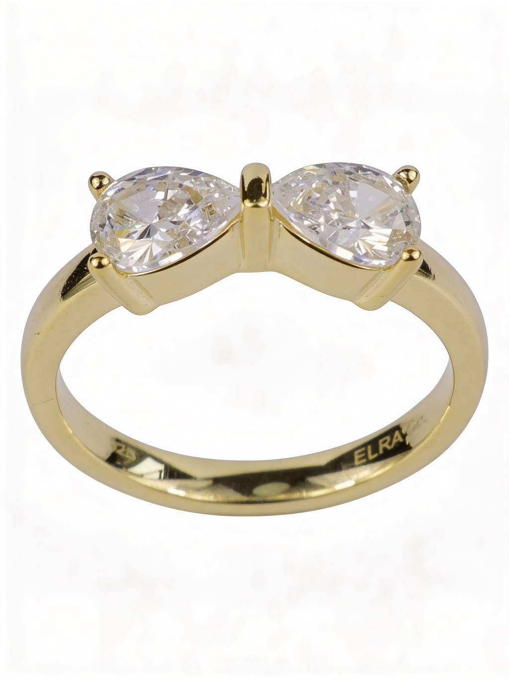 Toi et Moi Bow Ring – Gold