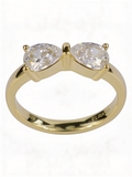 Toi et Moi Bow Ring – Gold