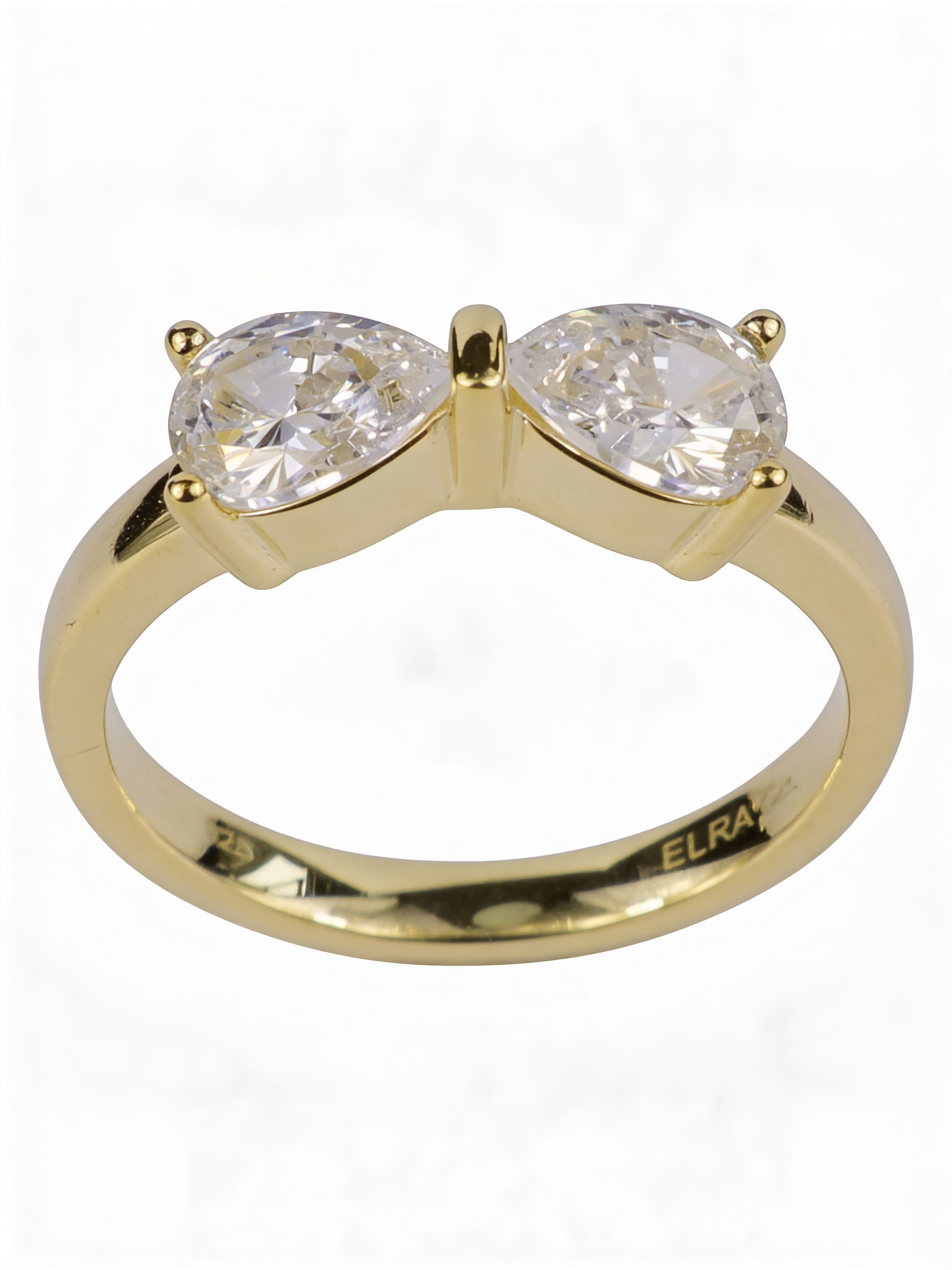 Toi et Moi Bow Ring – Gold